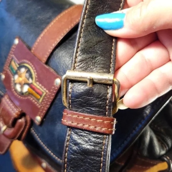 Gemel Vintage Italian Leather Bag - Picture 7 of 16